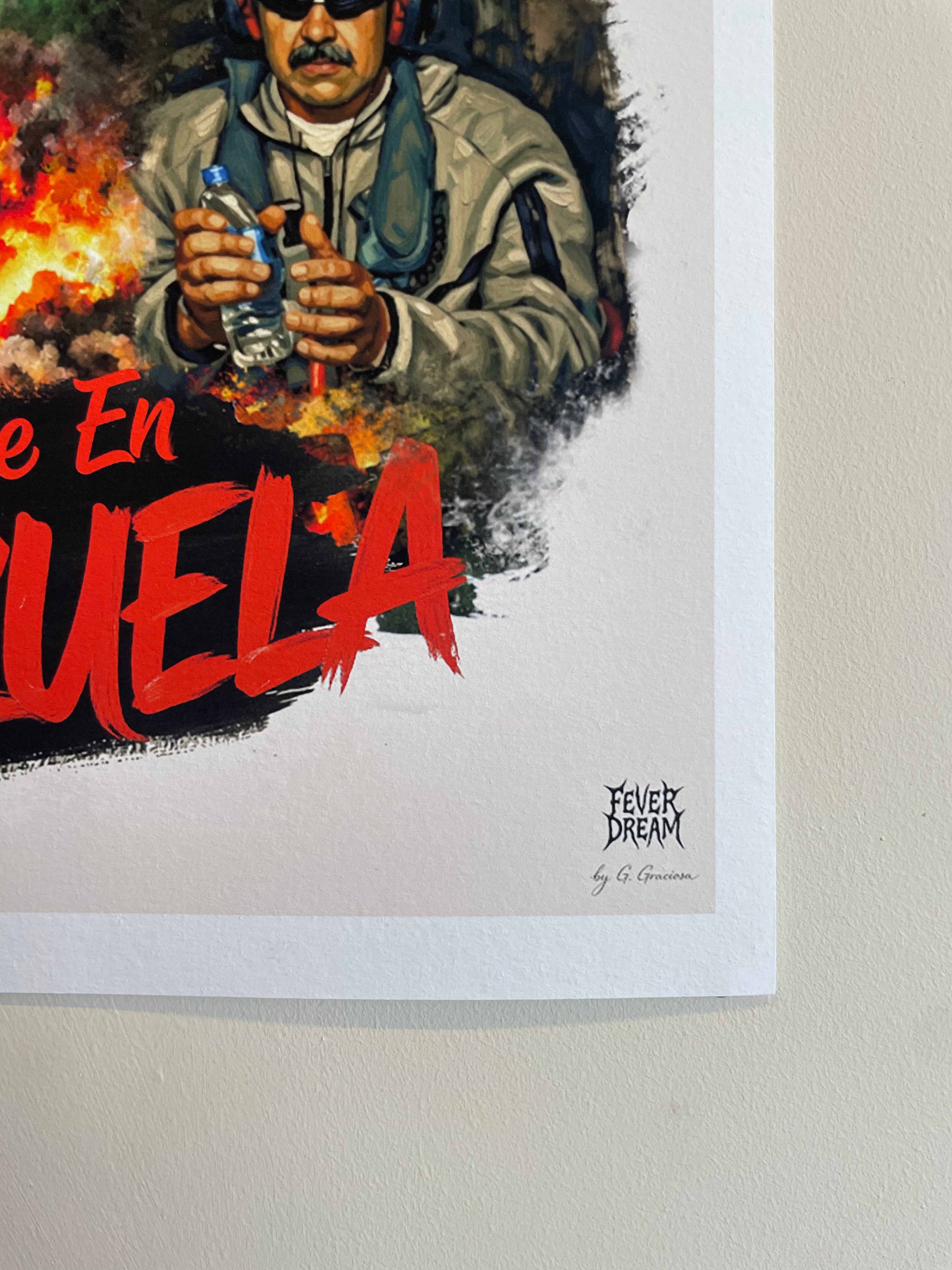 Maduro Trump Venezuela Limited Edition Print