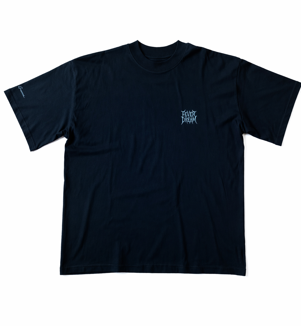 Fever Dream Premium Black Logo Tee