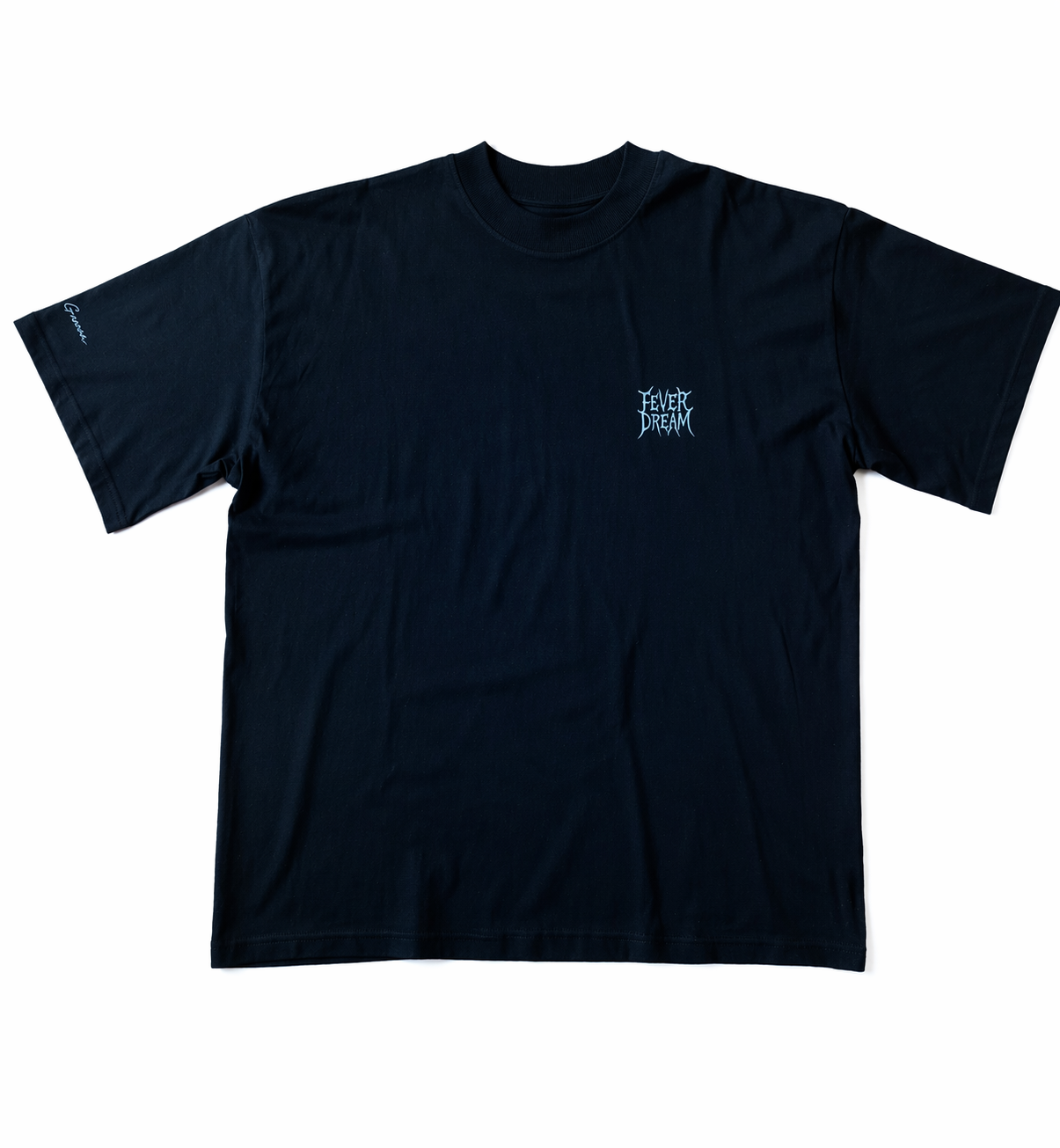 Fever Dream Premium Black Logo Tee