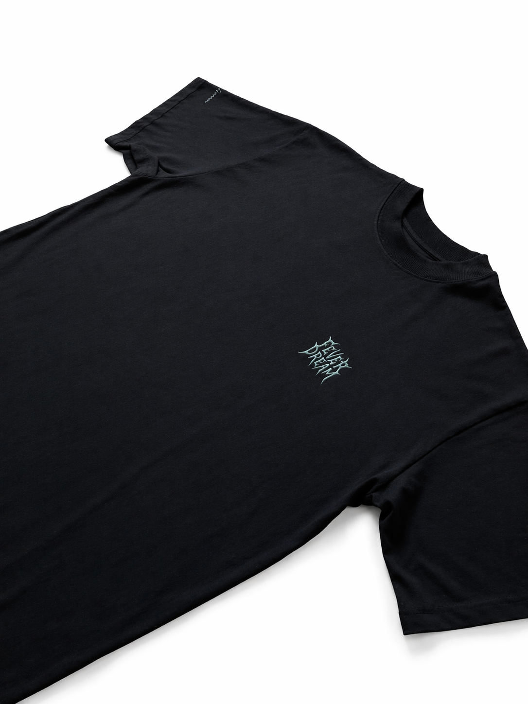 Fever Dream Premium Black Logo Tee