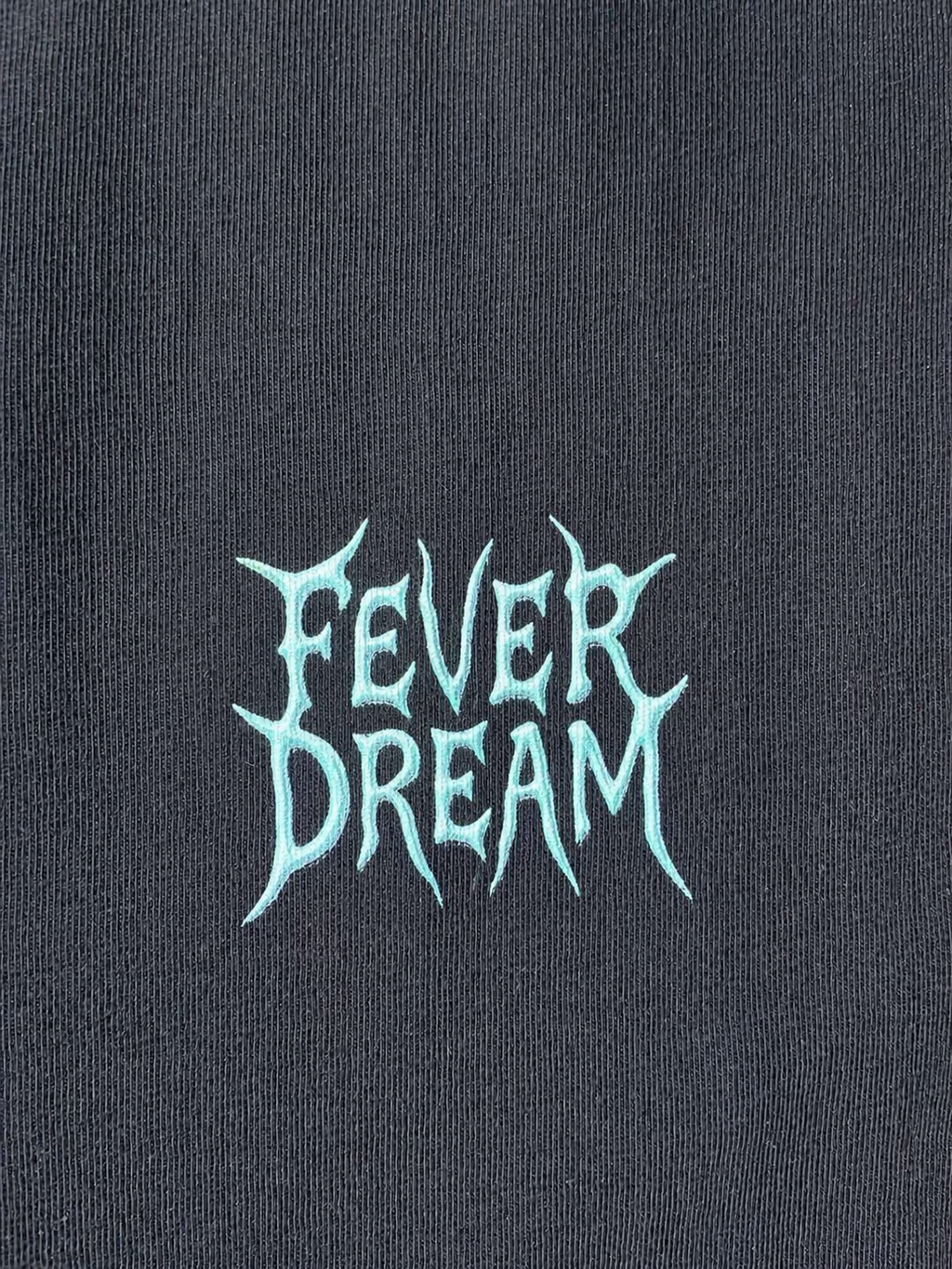 Fever Dream Premium Black Logo Tee