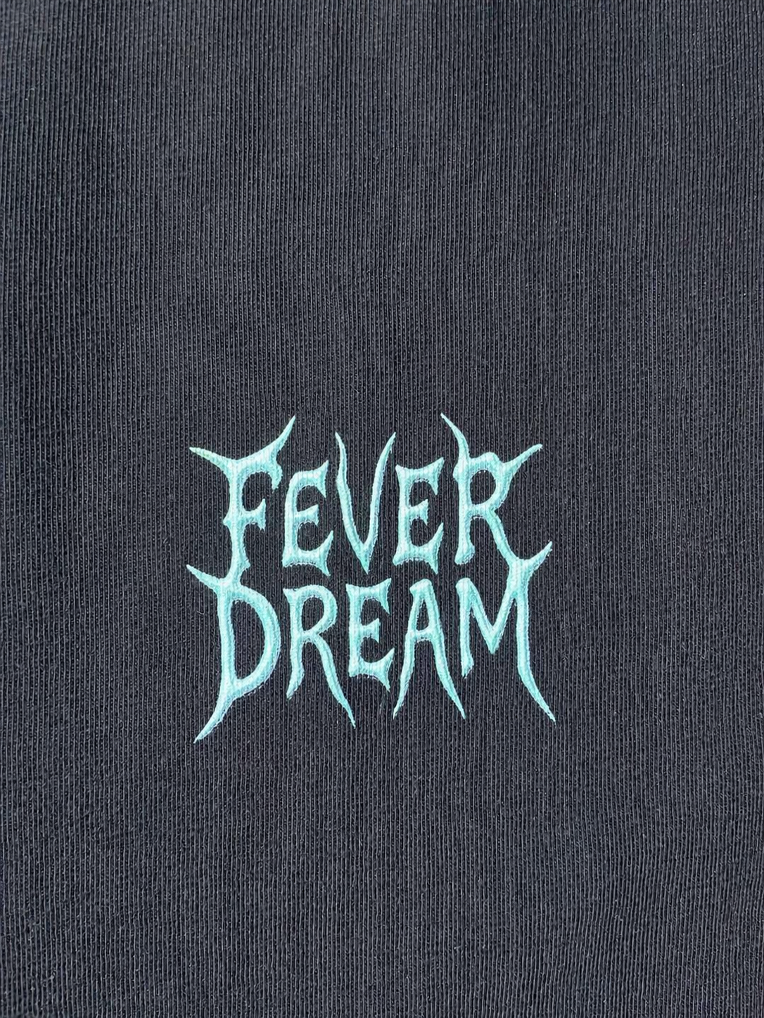 Fever Dream Premium Black Logo Tee