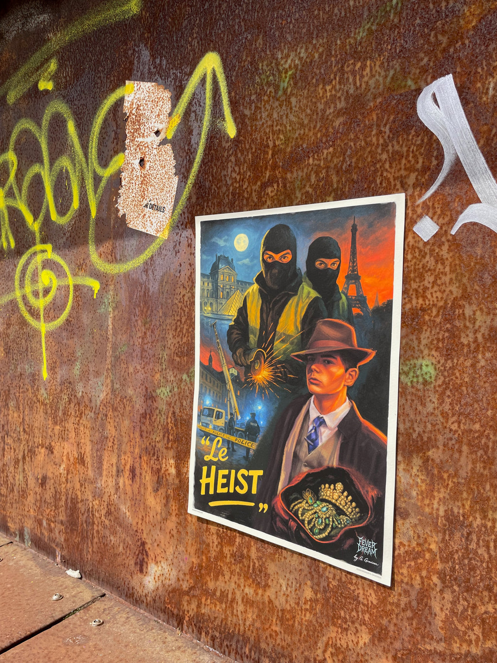Louvre Heist Limited Edition Print