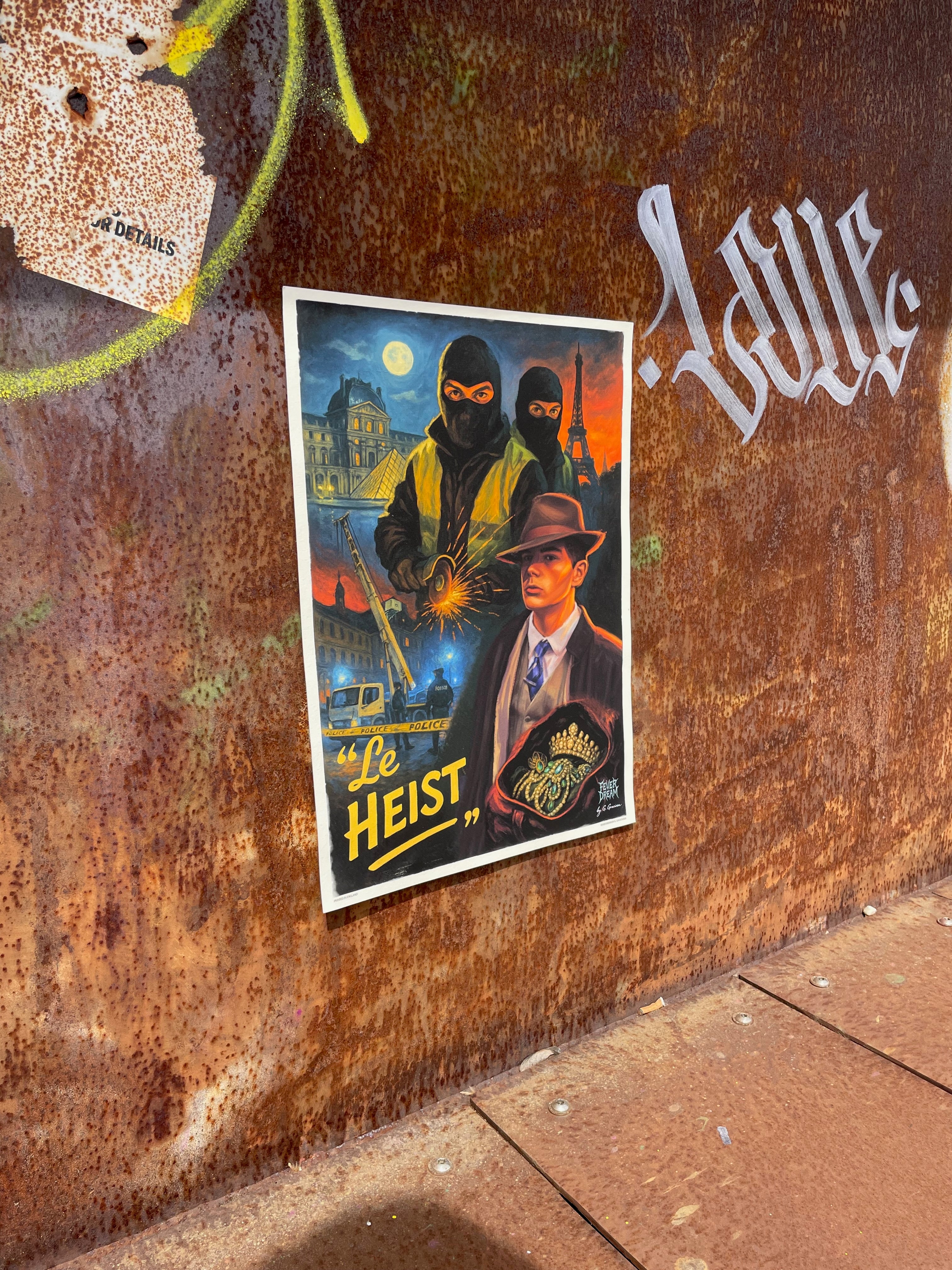Louvre Heist Limited Edition Print