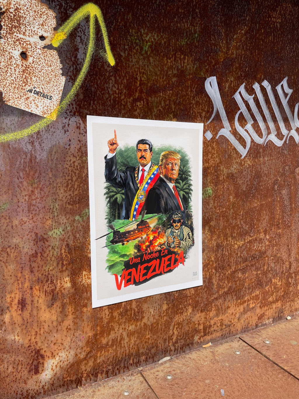 Maduro Trump Venezuela Limited Edition Print