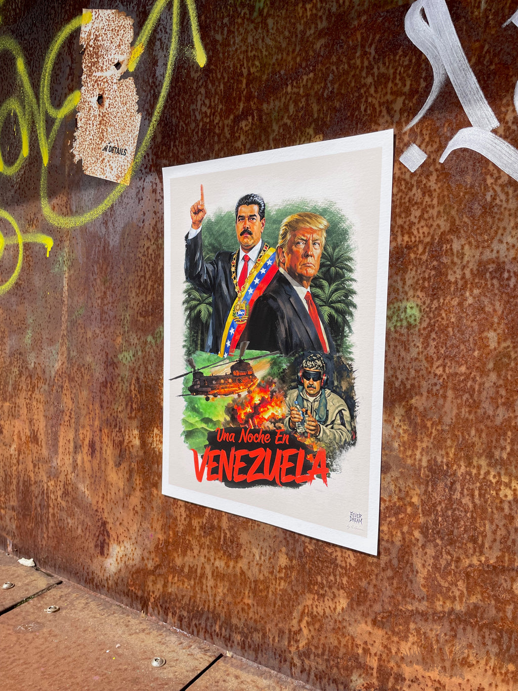 Maduro Trump Venezuela Limited Edition Print